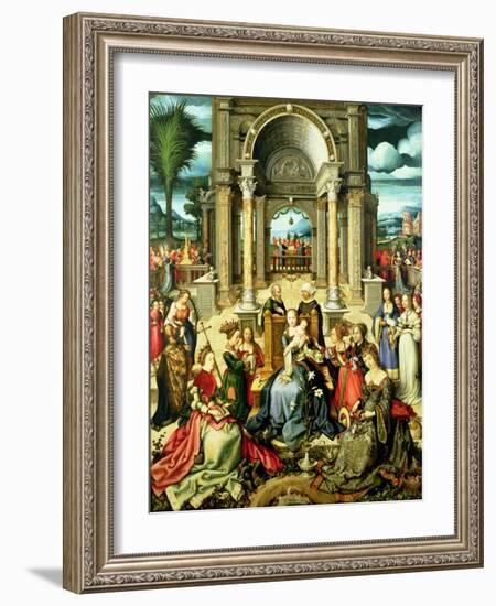 The Fountain of Life (Oil on Panel)-Hans Holbein the Younger-Framed Giclee Print