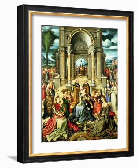 The Fountain of Life (Oil on Panel)-Hans Holbein the Younger-Framed Giclee Print