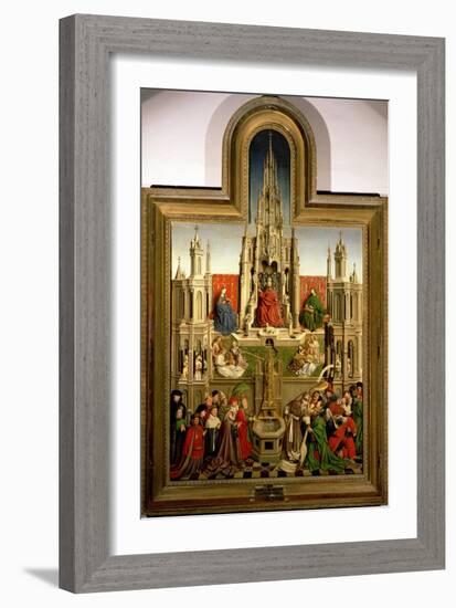 The Fountain of Life-Jan van Eyck-Framed Giclee Print