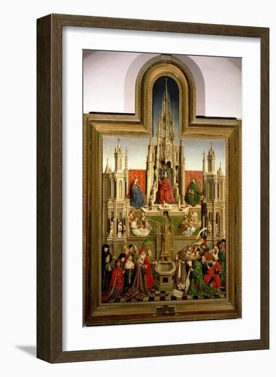 The Fountain of Life-Jan van Eyck-Framed Giclee Print