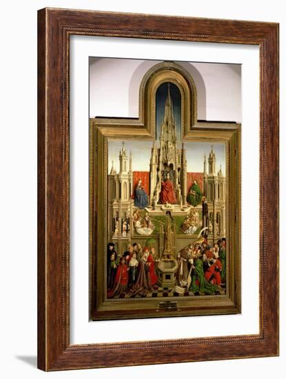 The Fountain of Life-Jan van Eyck-Framed Giclee Print