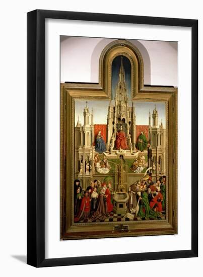 The Fountain of Life-Jan van Eyck-Framed Giclee Print