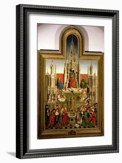 The Fountain of Life-Jan van Eyck-Framed Giclee Print