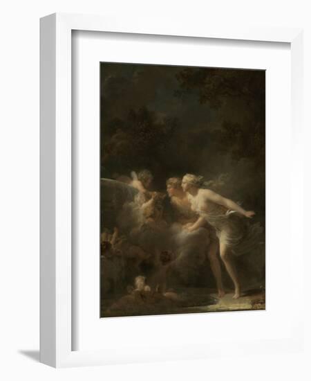 The Fountain of Love, c.1785-Jean-Honore Fragonard-Framed Giclee Print
