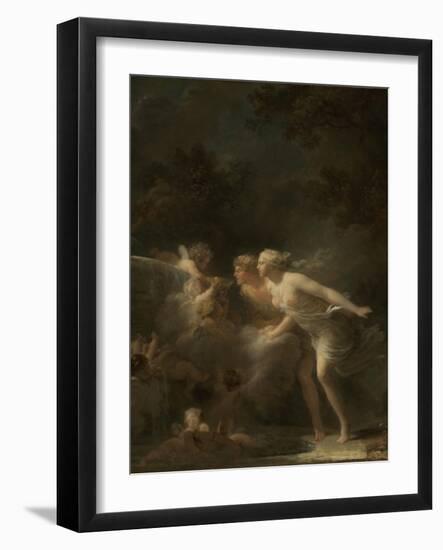 The Fountain of Love, c.1785-Jean-Honore Fragonard-Framed Giclee Print