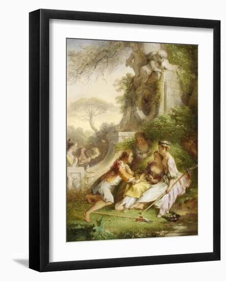 The Fountain of Love-Henry Andrews-Framed Giclee Print