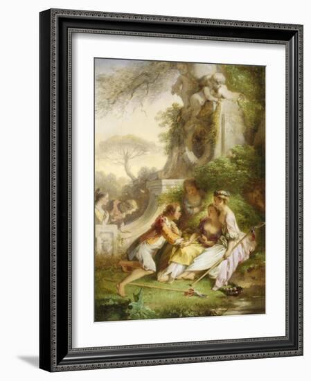 The Fountain of Love-Henry Andrews-Framed Giclee Print