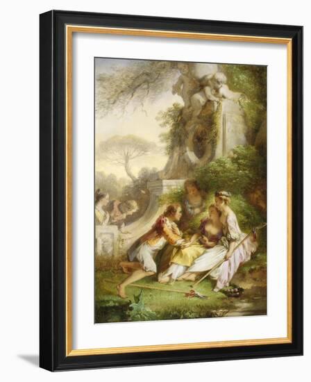 The Fountain of Love-Henry Andrews-Framed Giclee Print