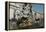 The Fountain of the Four Rivers ( Fontana dei Quattro Fiumi ) in Piazza Navona-Werner Forman-Framed Premier Image Canvas