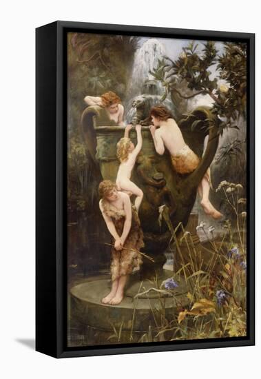 The Fountain of Youth-Charles Napier Kennedy-Framed Premier Image Canvas