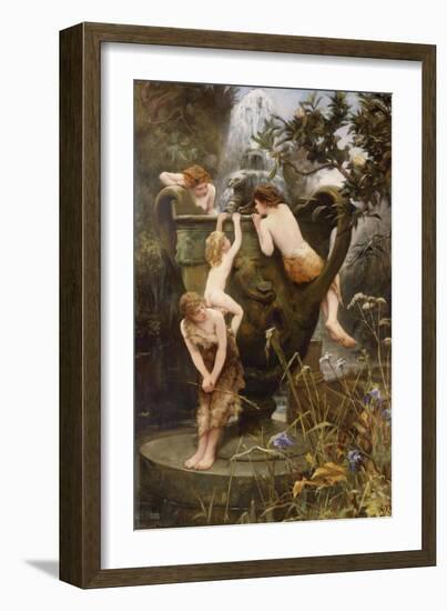 The Fountain of Youth-Charles Napier Kennedy-Framed Giclee Print