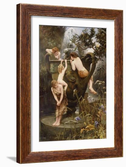 The Fountain of Youth-Charles Napier Kennedy-Framed Giclee Print