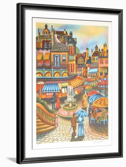 The Fountain Square-Ari Gradus-Framed Collectable Print