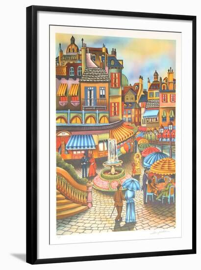 The Fountain Square-Ari Gradus-Framed Collectable Print