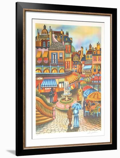 The Fountain Square-Ari Gradus-Framed Collectable Print