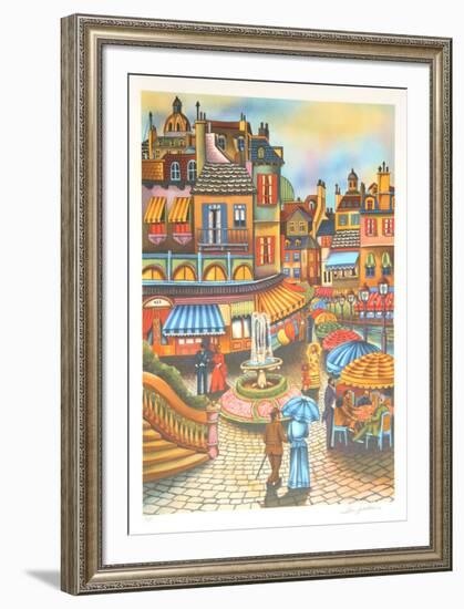 The Fountain Square-Ari Gradus-Framed Collectable Print