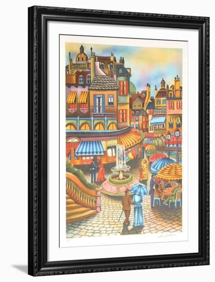 The Fountain Square-Ari Gradus-Framed Collectable Print