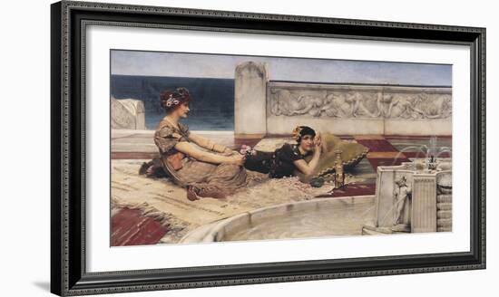 The Fountain-Sir Lawrence Alma-Tadema-Framed Giclee Print