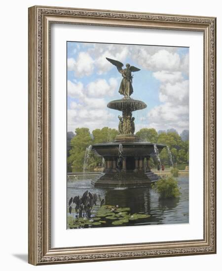 The Fountain-John Zaccheo-Framed Giclee Print