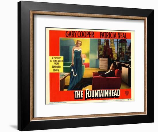 The Fountainhead, 1949-null-Framed Premium Giclee Print