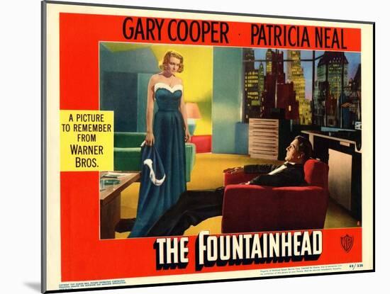 The Fountainhead, 1949-null-Mounted Art Print