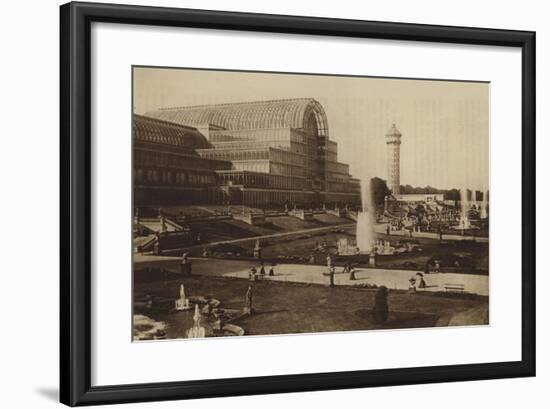 The Fountains-null-Framed Giclee Print