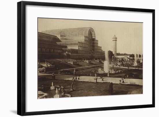 The Fountains-null-Framed Giclee Print