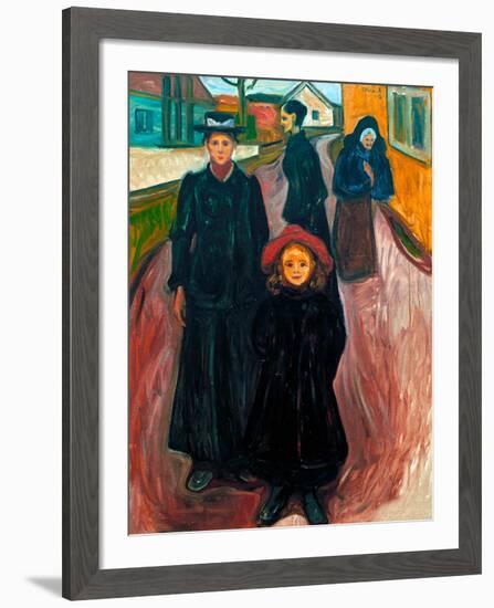 The Four Ages of Life, 1902-Edvard Munch-Framed Giclee Print