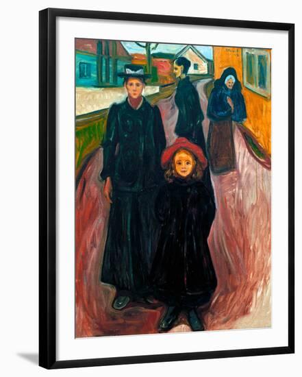 The Four Ages of Life, 1902-Edvard Munch-Framed Giclee Print