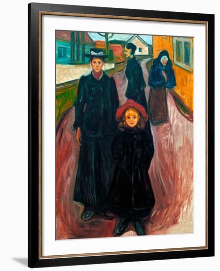 The Four Ages of Life, 1902-Edvard Munch-Framed Giclee Print