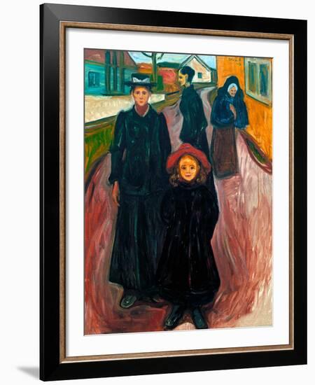 The Four Ages of Life, 1902-Edvard Munch-Framed Giclee Print