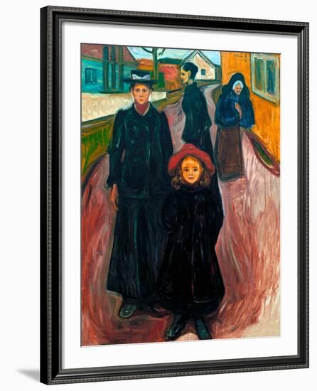 The Four Ages of Life, 1902-Edvard Munch-Framed Giclee Print