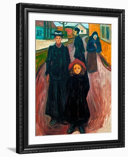 The Four Ages of Life, 1902-Edvard Munch-Framed Giclee Print