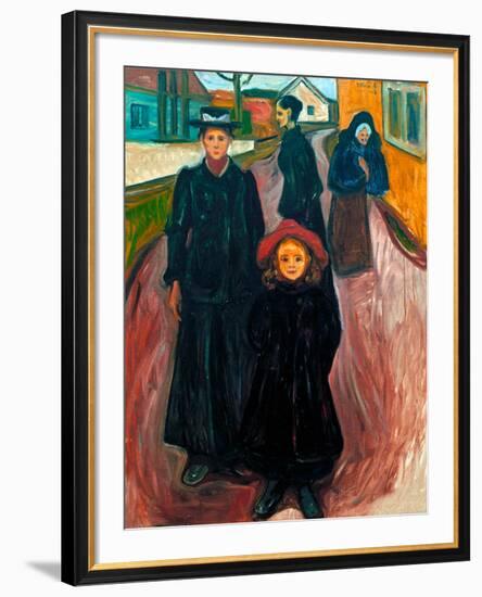 The Four Ages of Life, 1902-Edvard Munch-Framed Giclee Print