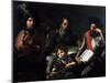 The Four Ages of Man, circa 1626-7-Valentin de Boulogne-Mounted Giclee Print