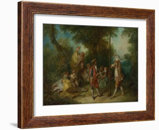 The Four Ages of Man: Maturity, Ca 1735-Nicolas Lancret-Framed Giclee Print