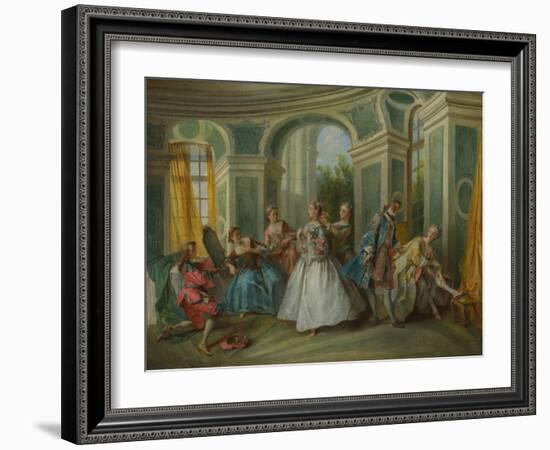 The Four Ages of Man: Youth, Ca 1735-Nicolas Lancret-Framed Giclee Print