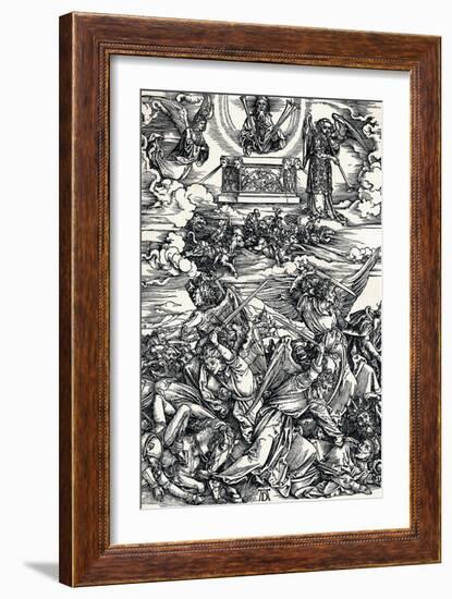 The Four Avenging Angels, 1498-Albrecht Dürer-Framed Giclee Print