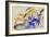 The Four Canine Companions of Prince Jussuf, 1914-Franz Marc-Framed Giclee Print