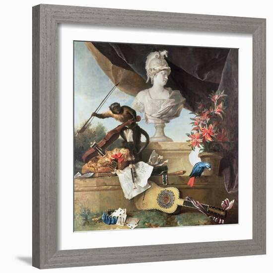 The Four Continents: Europe, 1722-Jean-Baptiste Oudry-Framed Giclee Print