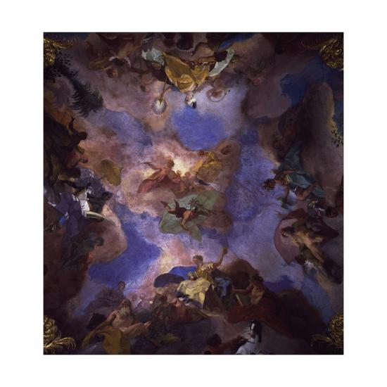 The Four Corners Of World Painted By Gregorio Guglielmi Giclee
