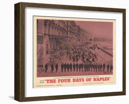 The Four Days of Naples, 1963-null-Framed Art Print