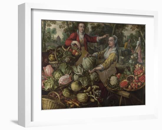 The Four Elements: Earth, 1569-Joachim Beuckelaer-Framed Premium Giclee Print