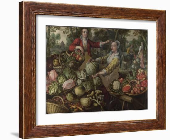 The Four Elements: Earth, 1569-Joachim Beuckelaer-Framed Giclee Print