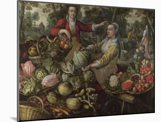 The Four Elements: Earth, 1569-Joachim Beuckelaer-Mounted Giclee Print