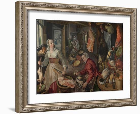 The Four Elements: Fire, 1569-Joachim Beuckelaer-Framed Giclee Print