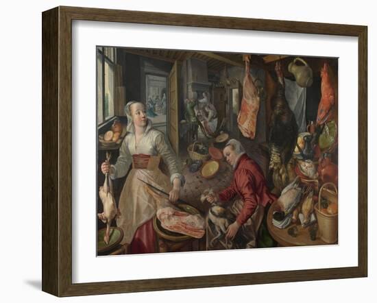 The Four Elements: Fire, 1569-Joachim Beuckelaer-Framed Giclee Print