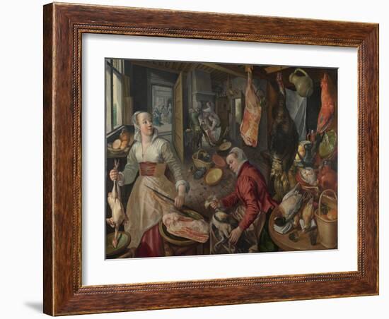 The Four Elements: Fire, 1569-Joachim Beuckelaer-Framed Giclee Print