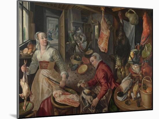 The Four Elements: Fire, 1569-Joachim Beuckelaer-Mounted Giclee Print