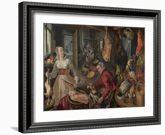 The Four Elements: Fire, 1569-Joachim Beuckelaer-Framed Giclee Print